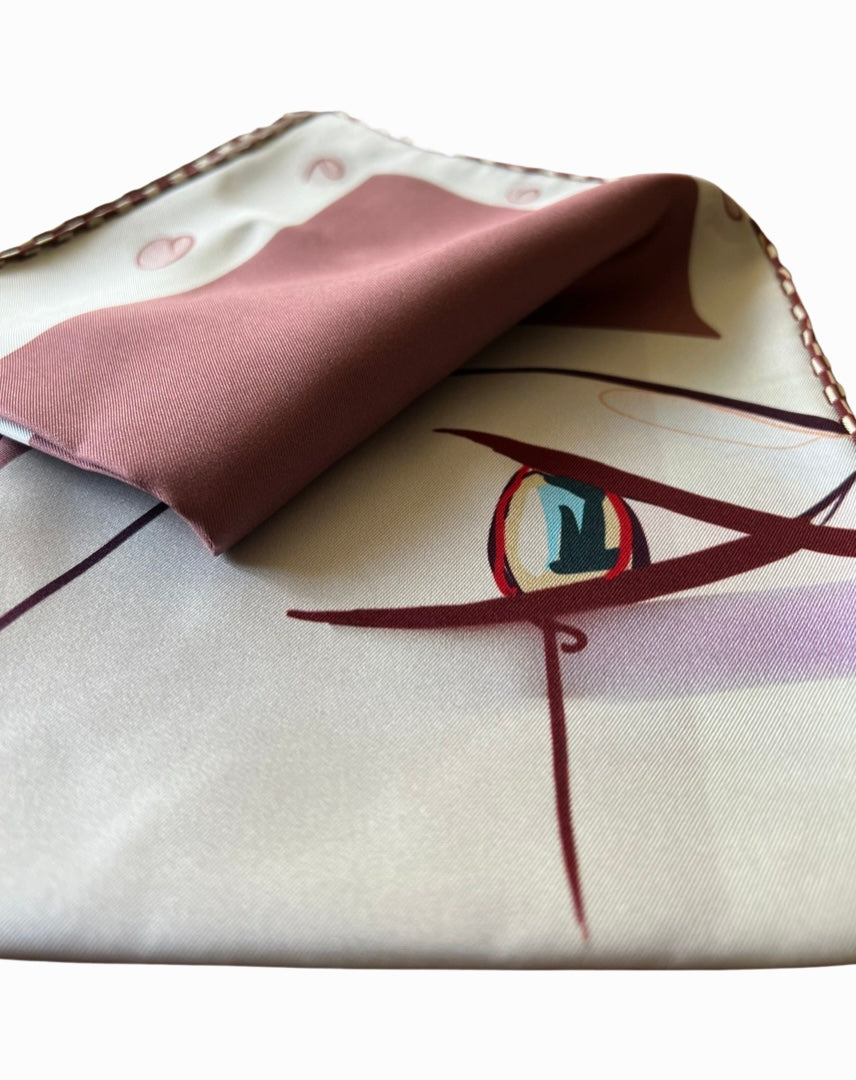 Nosey Scarf - Nude