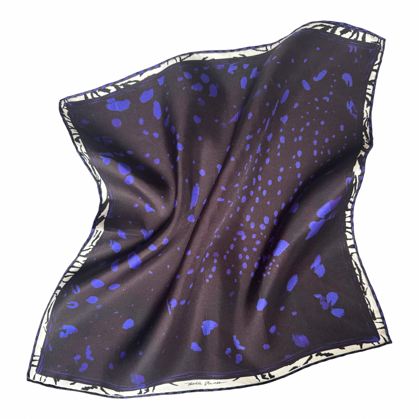 Deer with Zebra Scarf 70