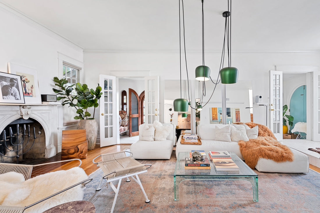 A studio of Inspiration: How a friend's interior design studio inspired a stunning silk scarf