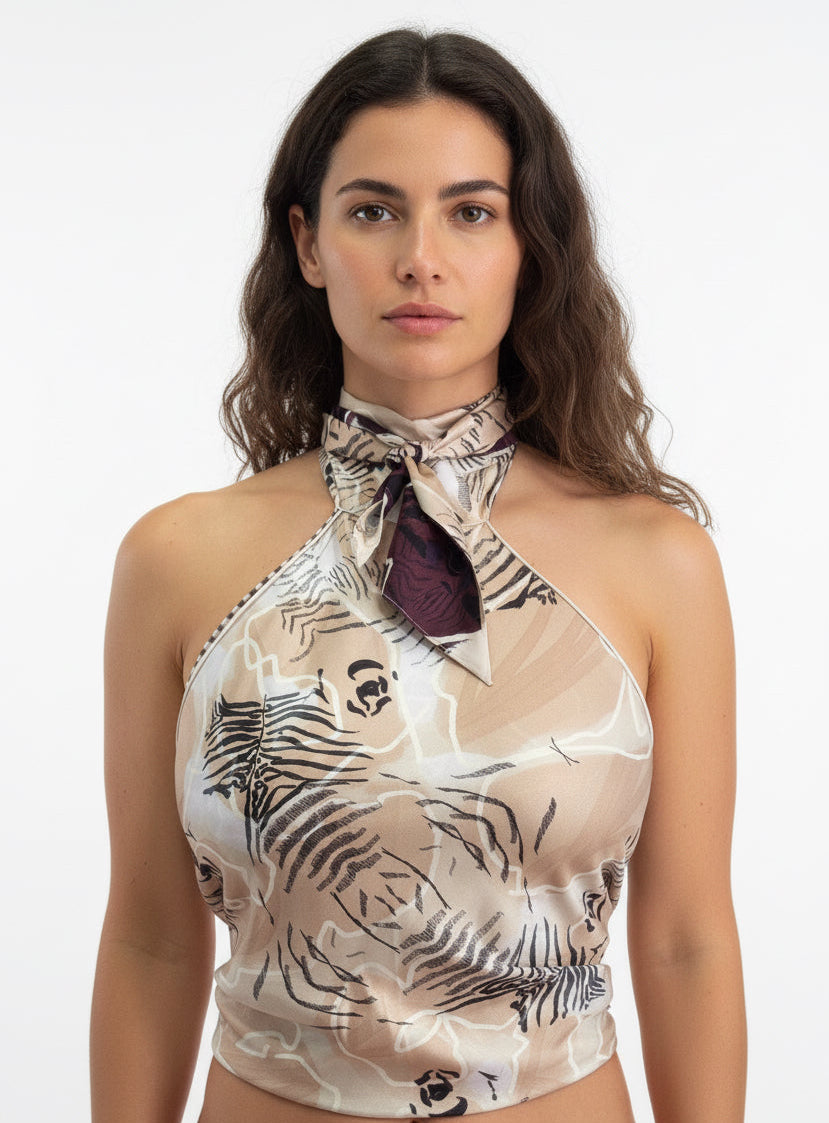 Allie Sand Reversible Top