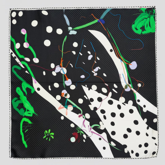 Polka Garden Scarf 70