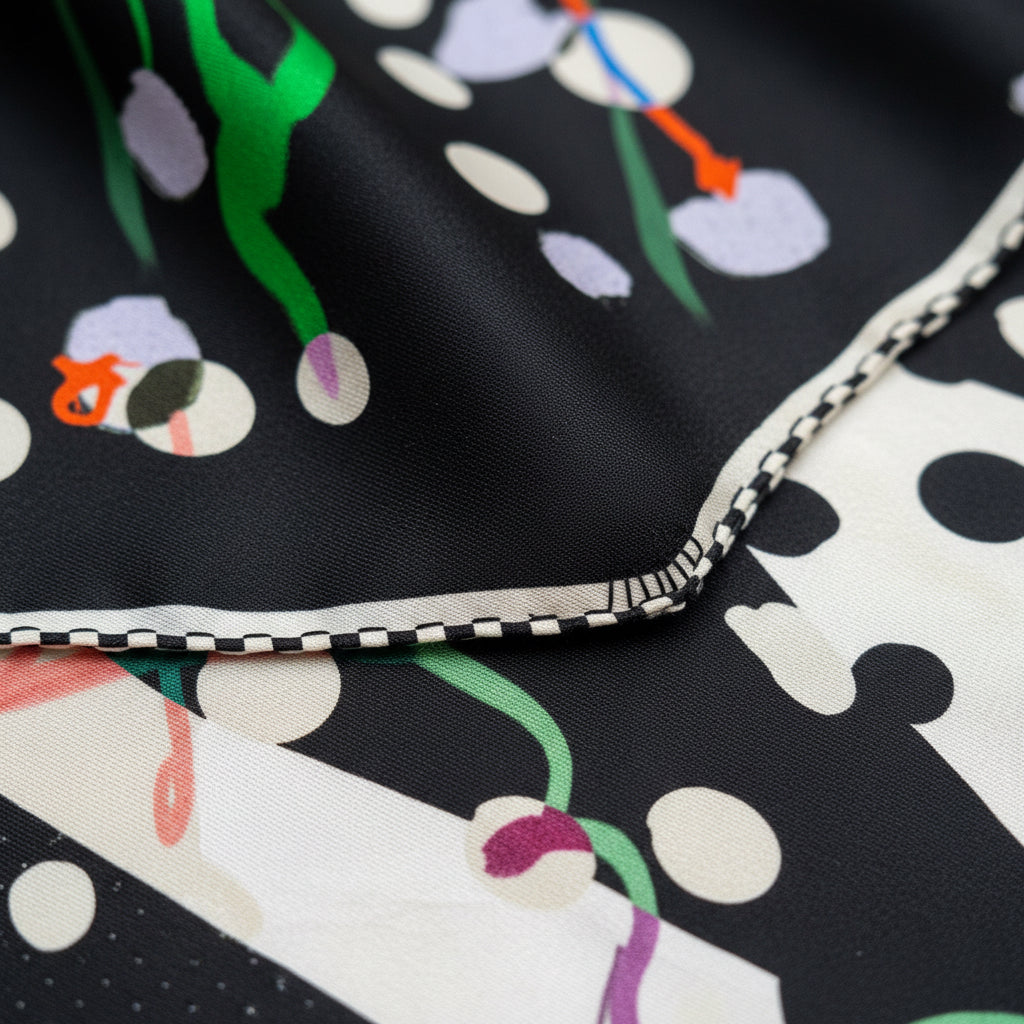 Polka Garden Scarf 70