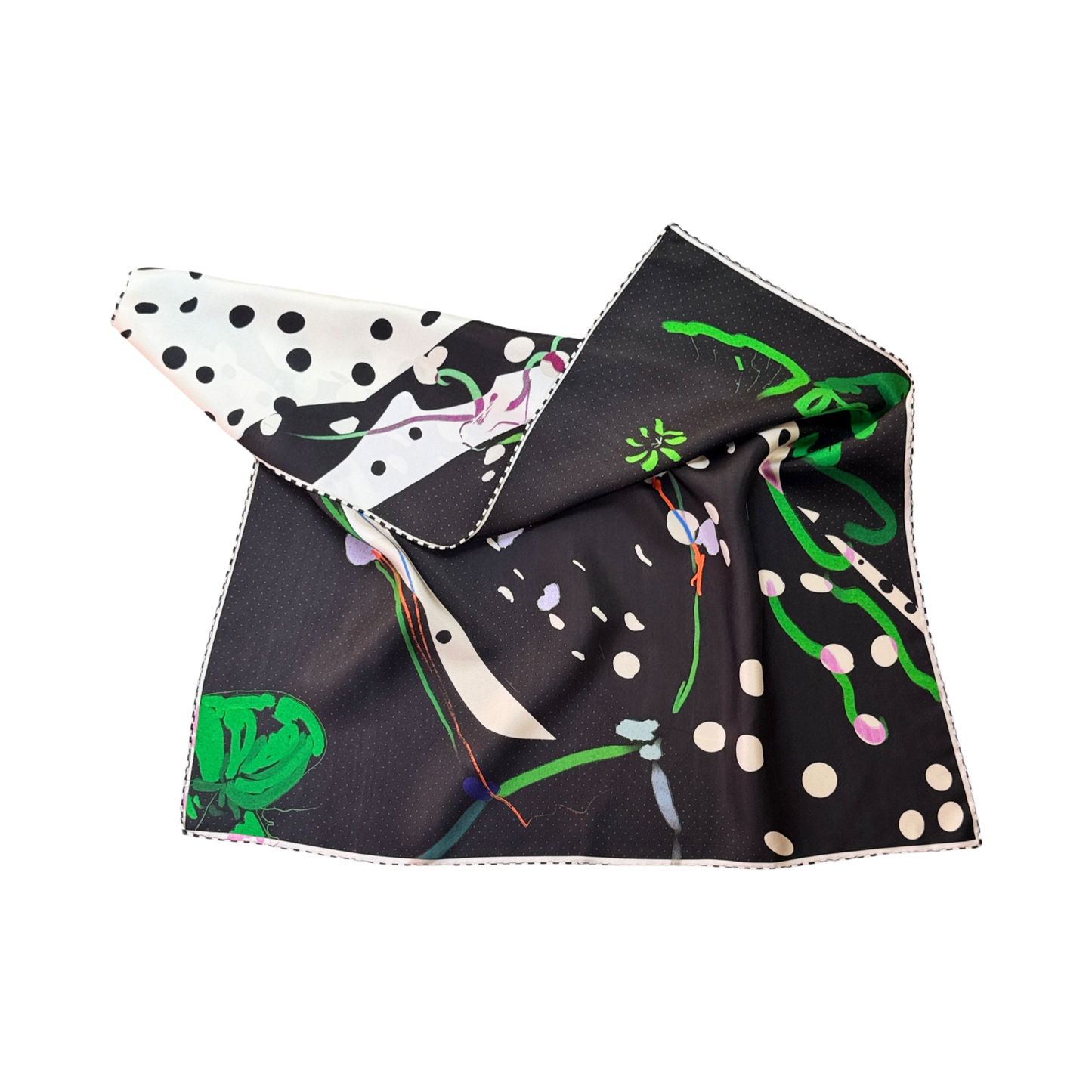 Polka Garden Scarf 70