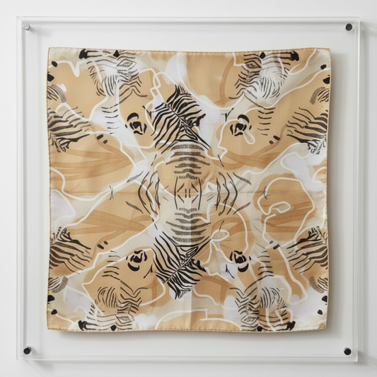 Tigress Silk Scarf 70
