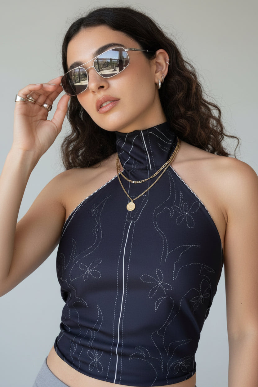 Western Silk Top