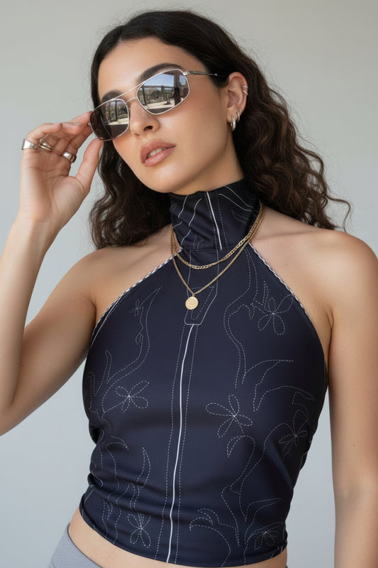 Western Silk Top