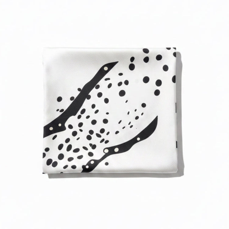 Classic Polka Scarf 70