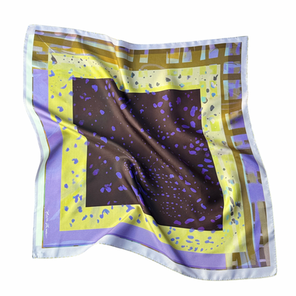 Night Deer  Silk Scarf