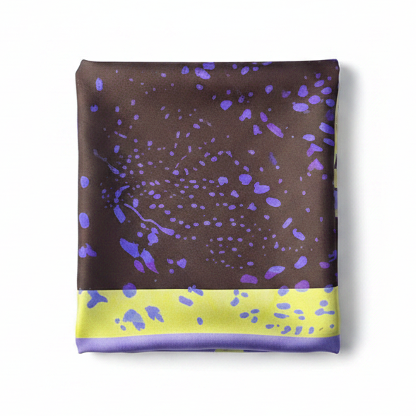 Night Deer  Silk Scarf