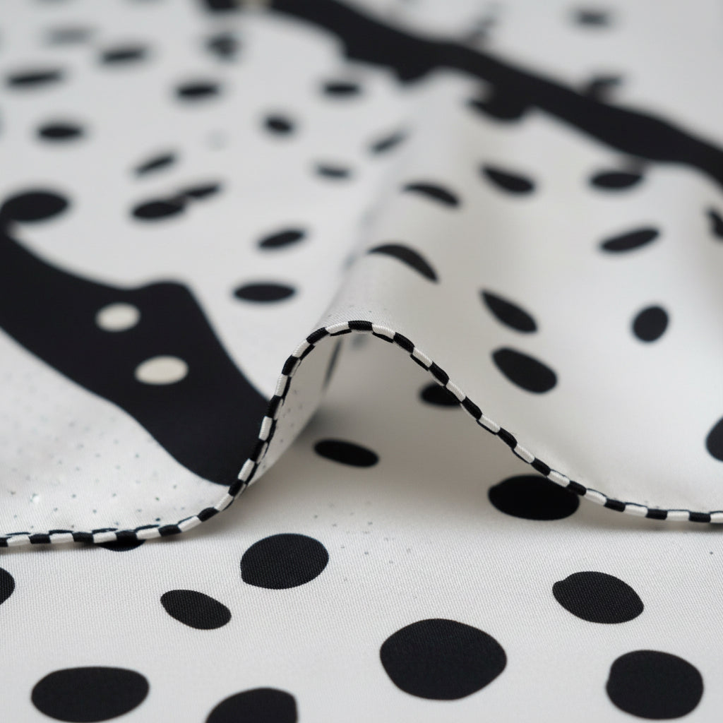 Classic Polka Scarf 70