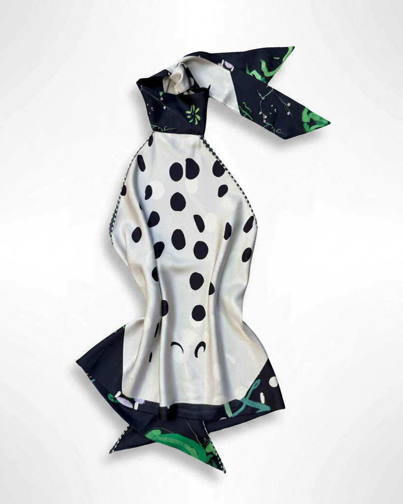 Polka Garden, Reversible Top