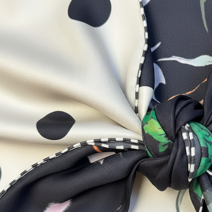 Polka Garden, Reversible Top
