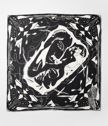 Couturière Scarf 70- BLK